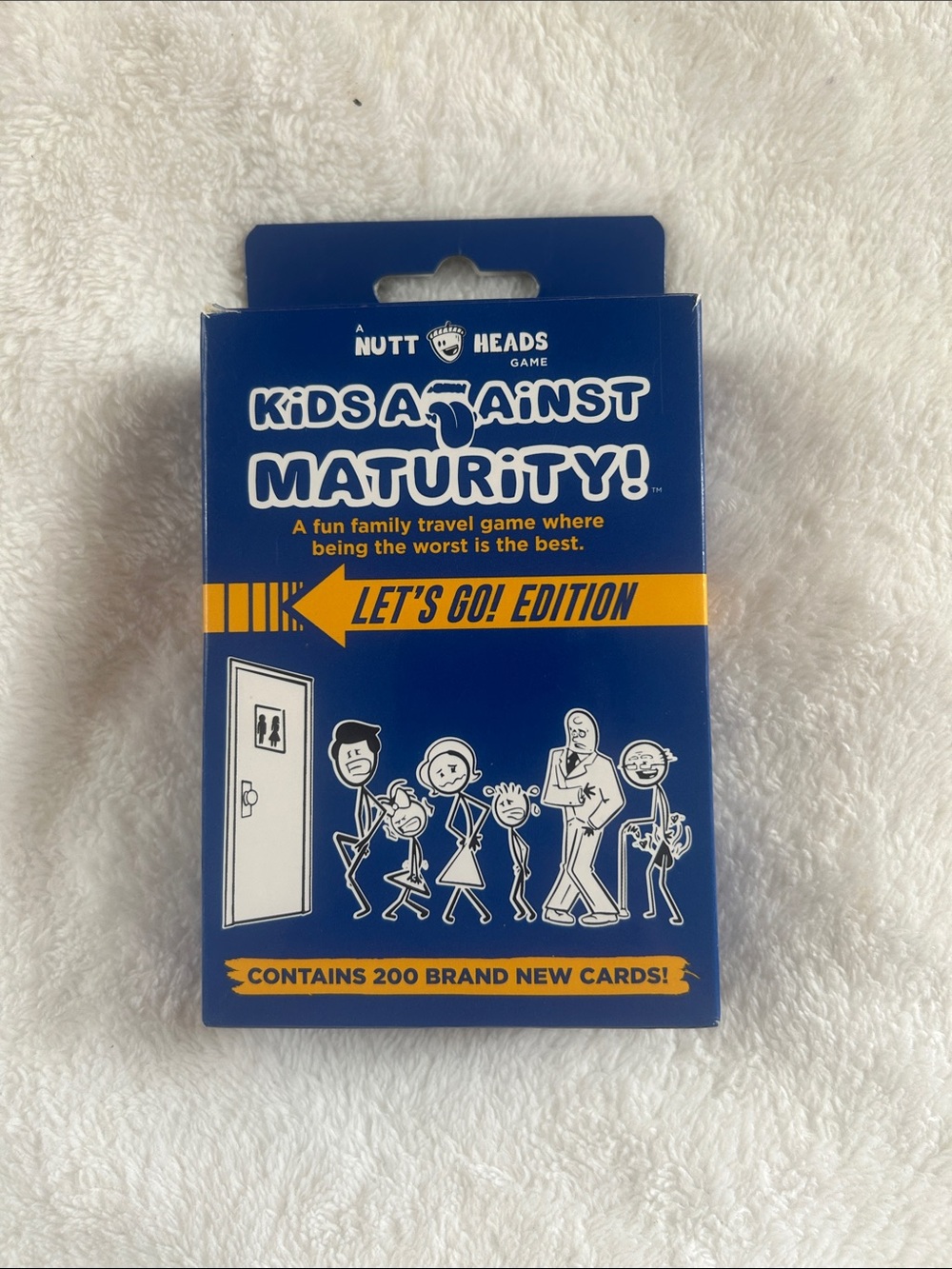 Nutt Heads Kids Against Maturity! Let's Go! Edition - Blue